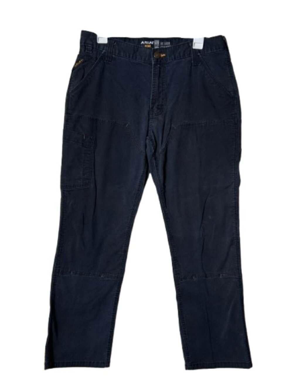 Ariat black rebar M4 relaxed straight pants men's 32 double knee